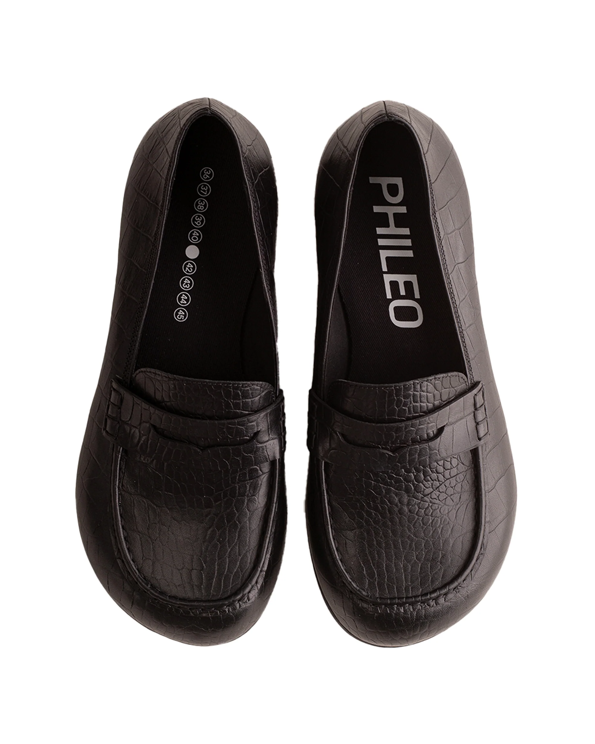 Phileo 079 Mocassin Crocodile - Image 3